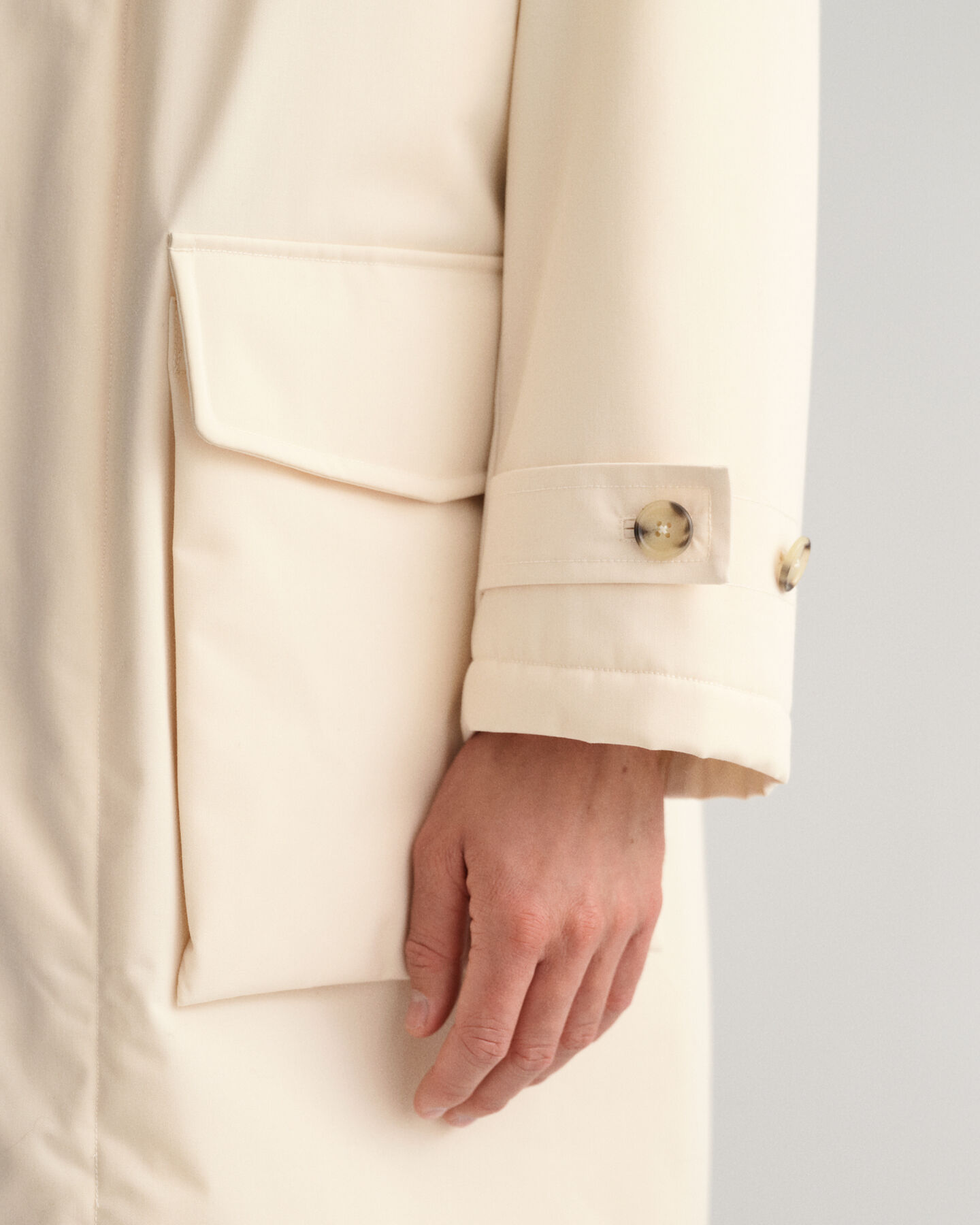 Manteau d'hiver &eacute;pais style militaire