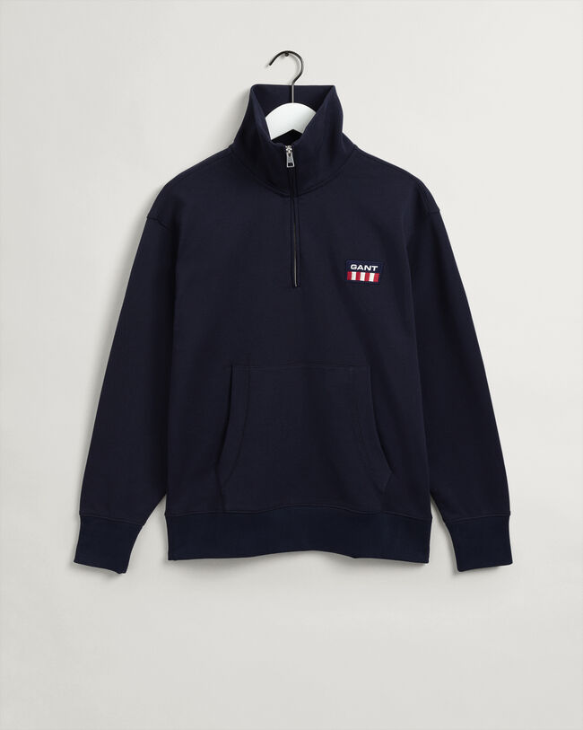 Pull à demi-zip Retro Flag