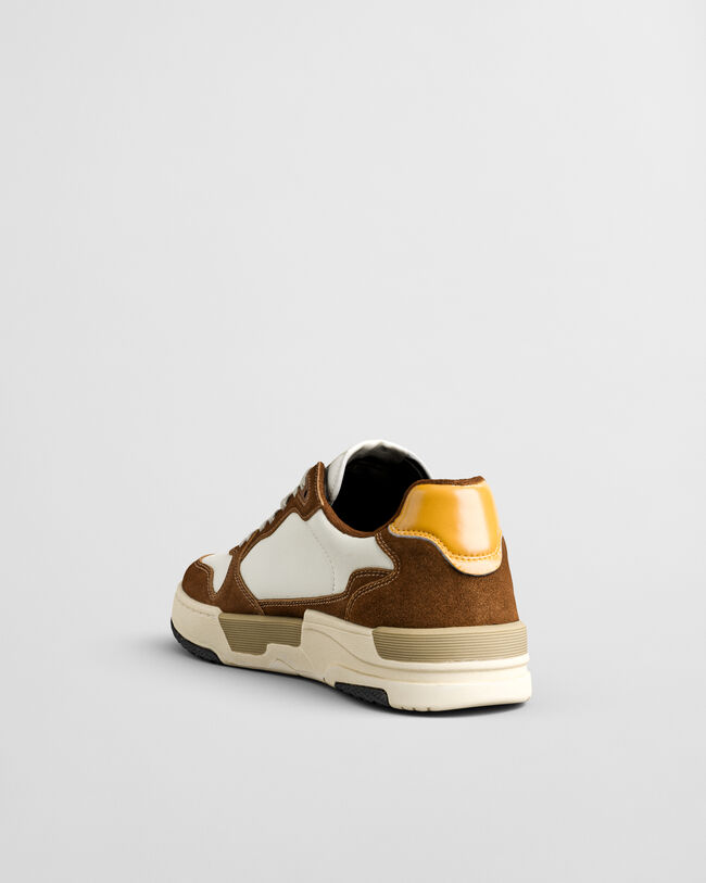 Baskets en daim et cuir Brookpal