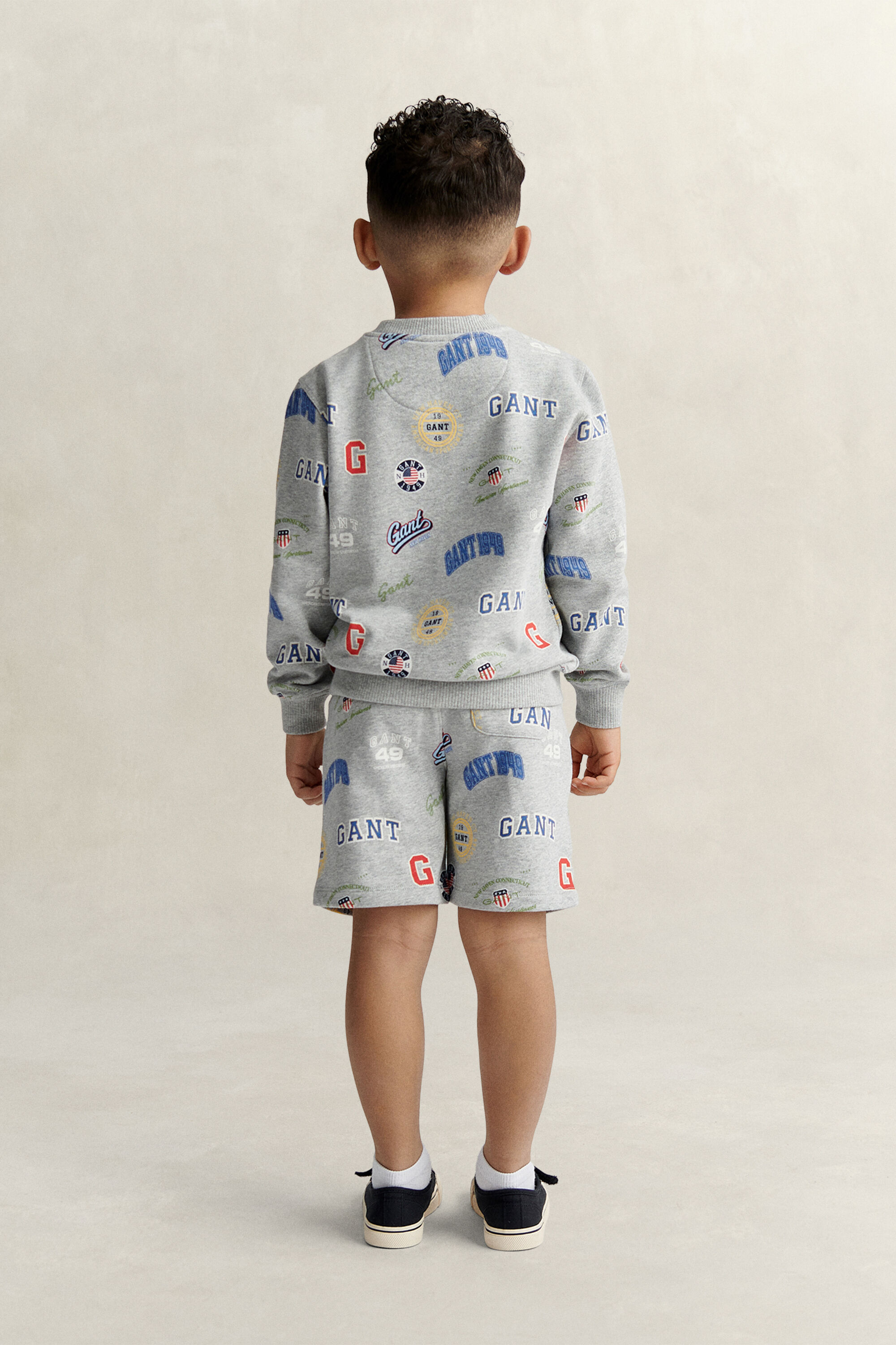 Ensemble sweat-shirt et short imprimé Bébé Garçon