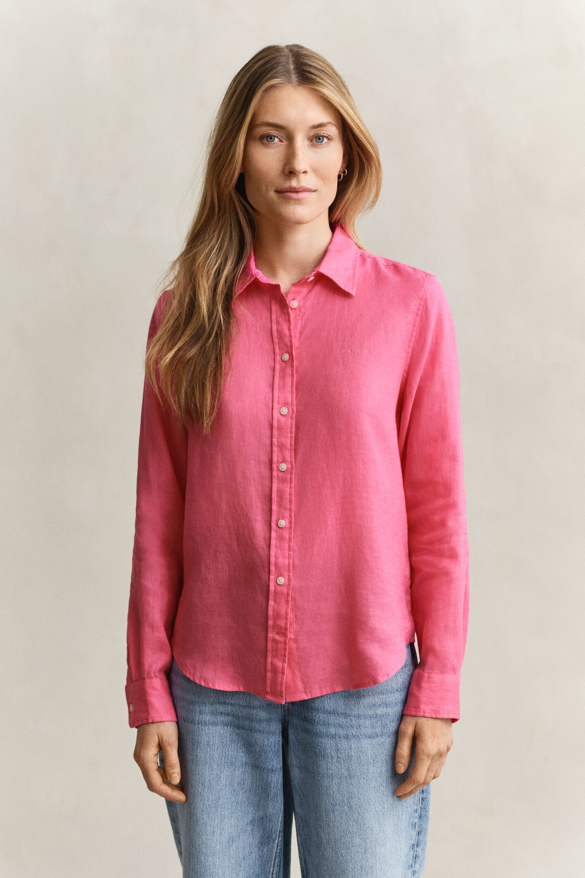 Chemise regular fit en lin