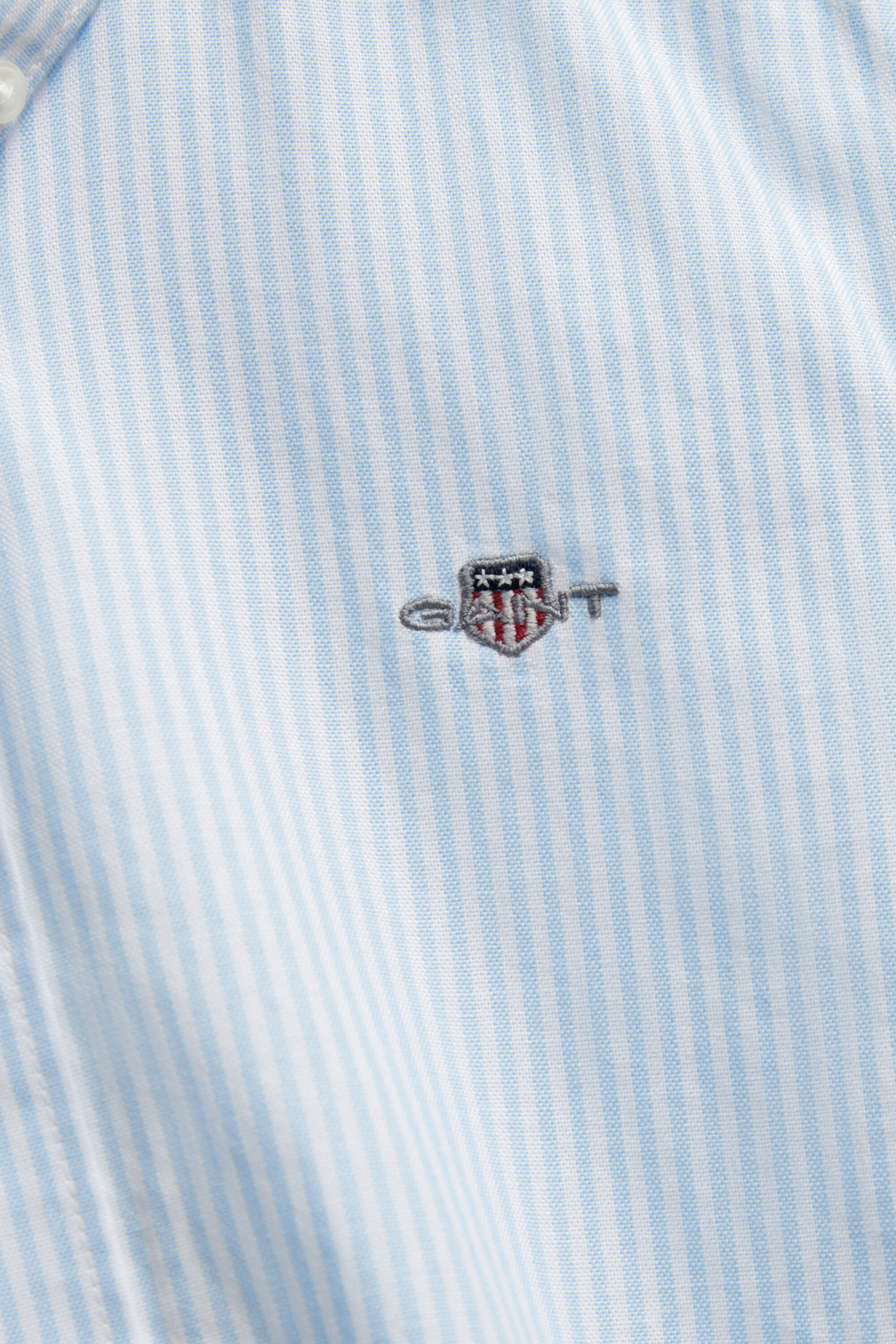 Chemise en coton Oxford à rayures Teen Boys