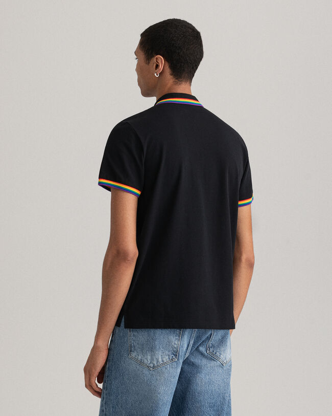 Polo en coton piqu&eacute; Pride