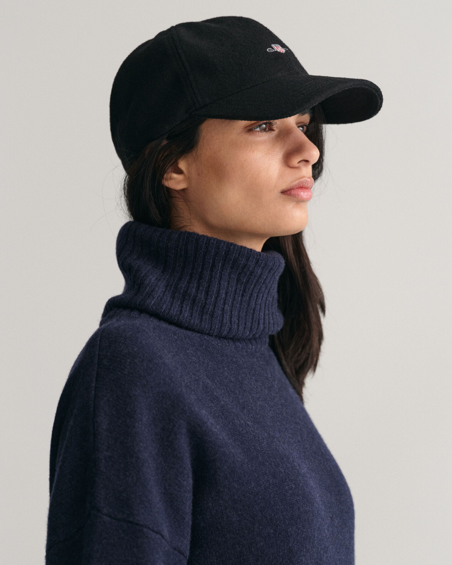 Robe col roul&eacute; Lounge