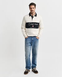 Heavy Rugger à rayures en colour-block