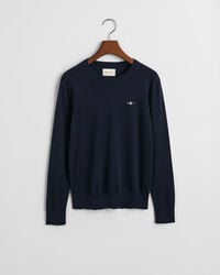 Pull col rond en maille fine