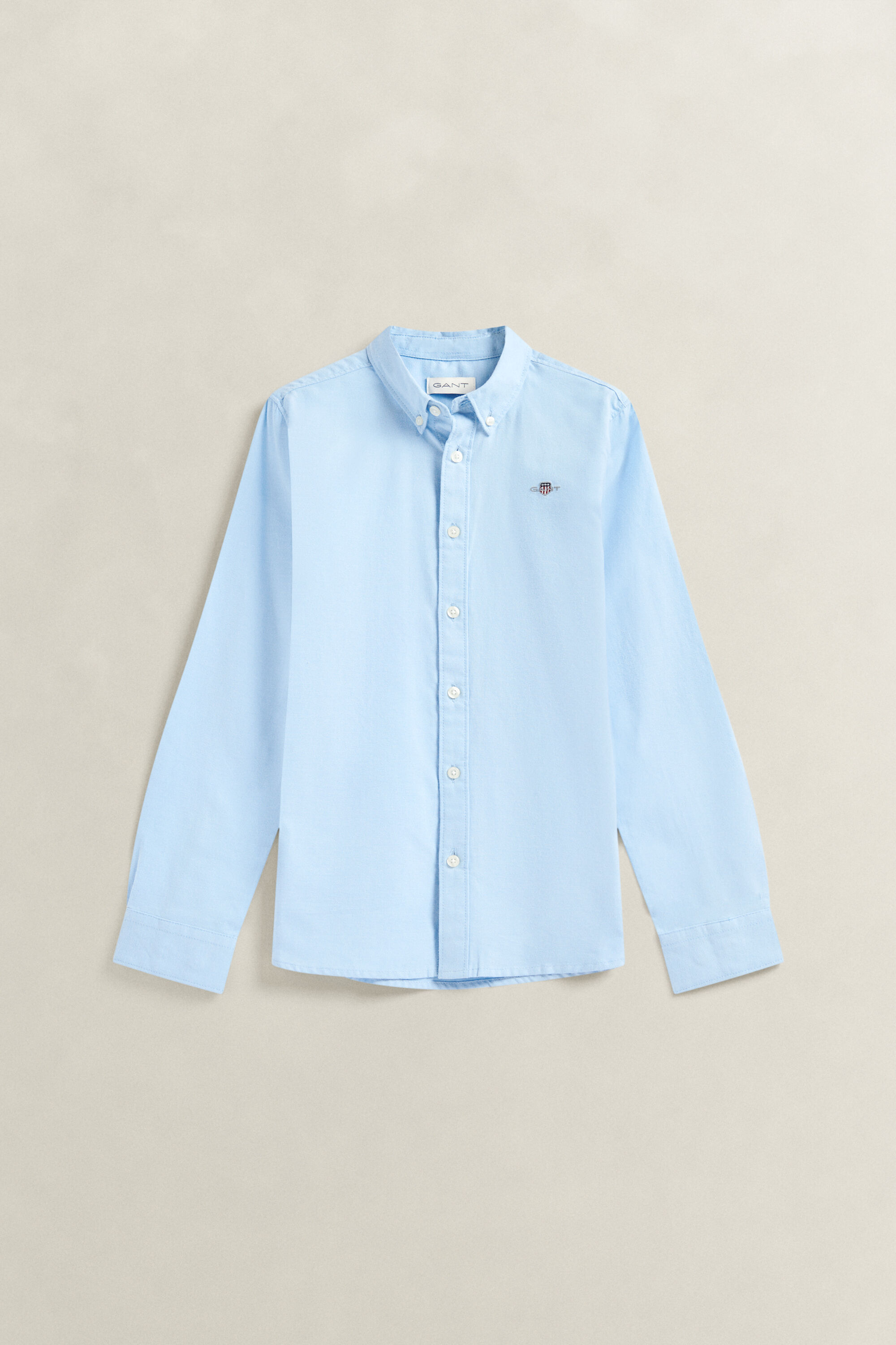 Chemise en coton Oxford Shield Ado Garçon
