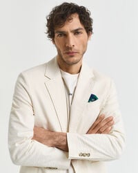 Veste de costume coupe slim en seersucker