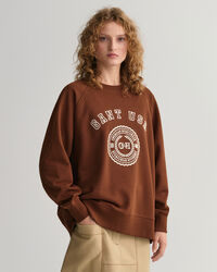 Sweat-shirt ras du cou ultra-ample GANT USA