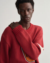 Pull ras du cou ultra-ample style teddy