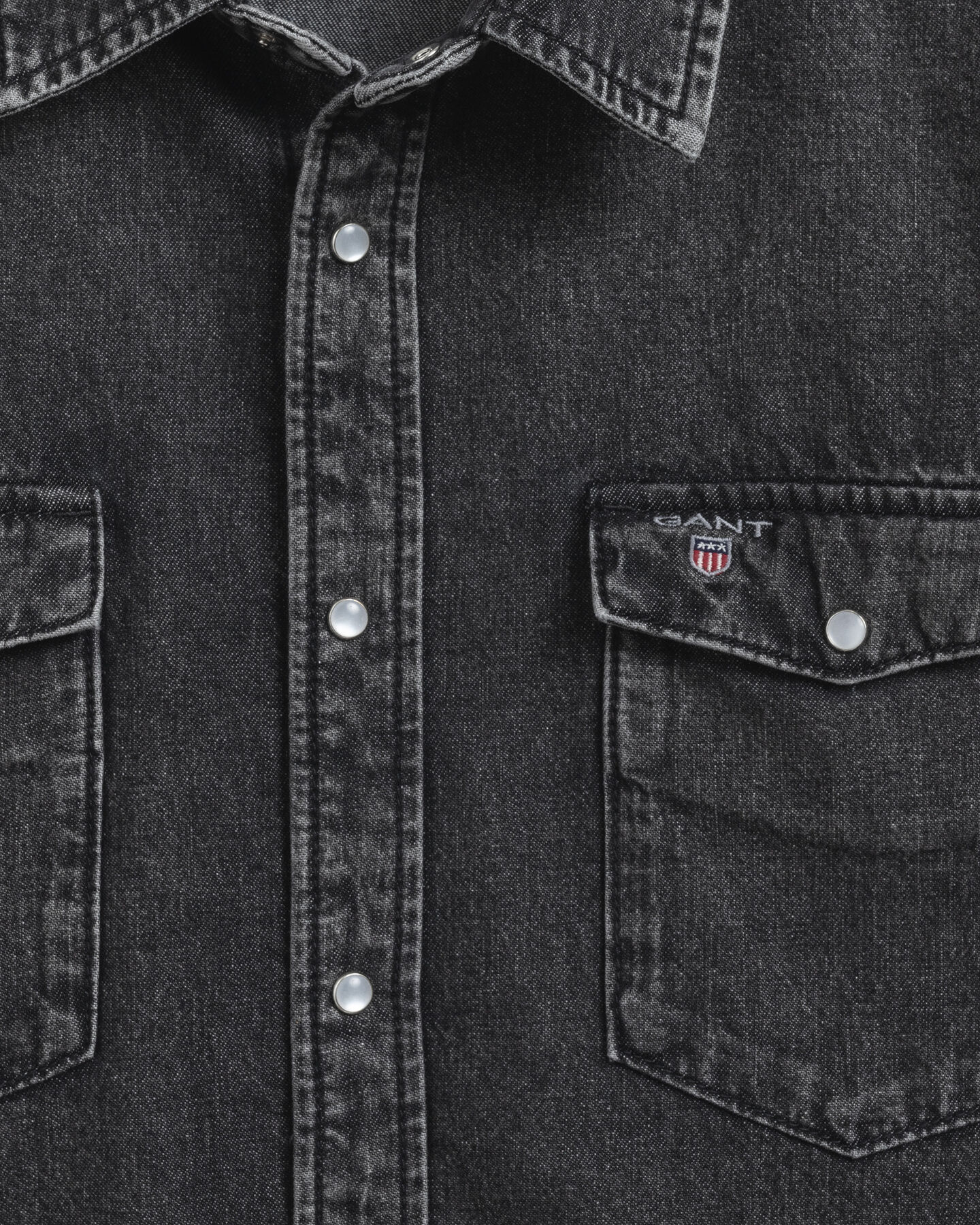 Chemise ultra-ample en denim Teen Boys