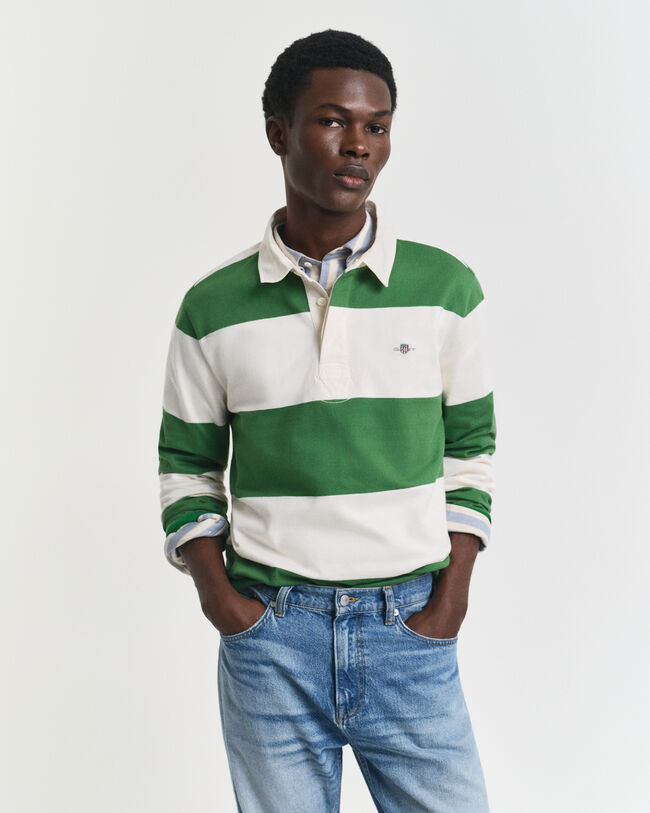 Heavy Rugger à rayures en colour-block