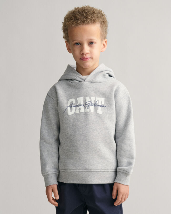 Sweat &agrave; capuche GANT Arch Script Kids