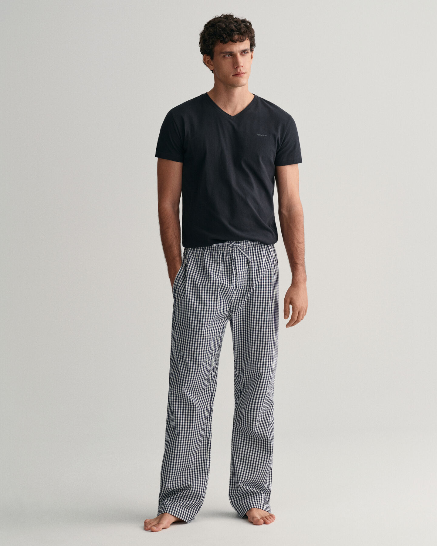 Pantalon de pyjama à carreaux vichy
