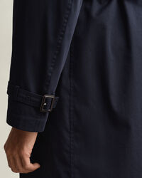 Trench-coat en coton mélangé