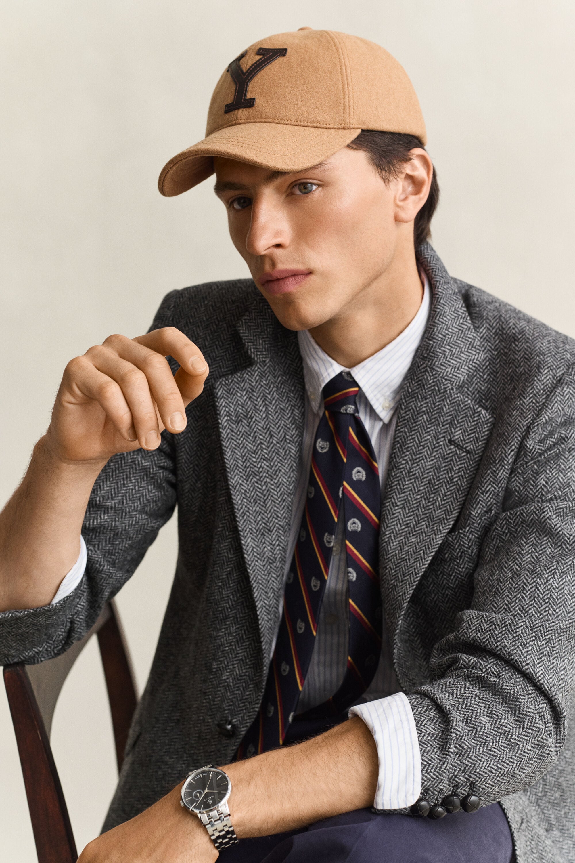 Casquette en molleton Gant x Yale