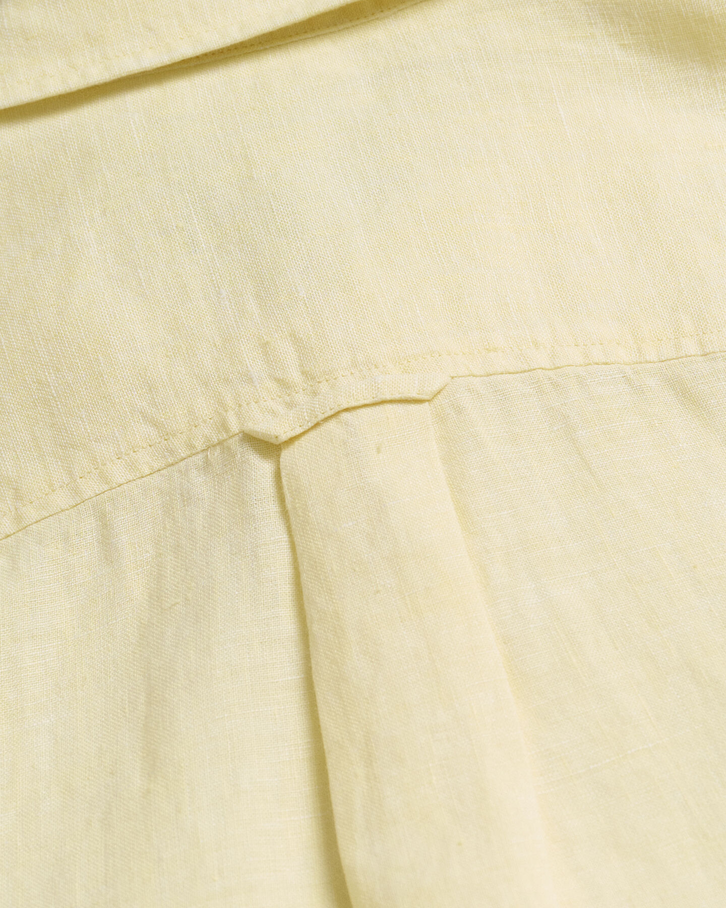 Chemise regular fit en chambray de lin