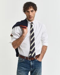 Chemise coupe regular en coton Oxford Pinpoint