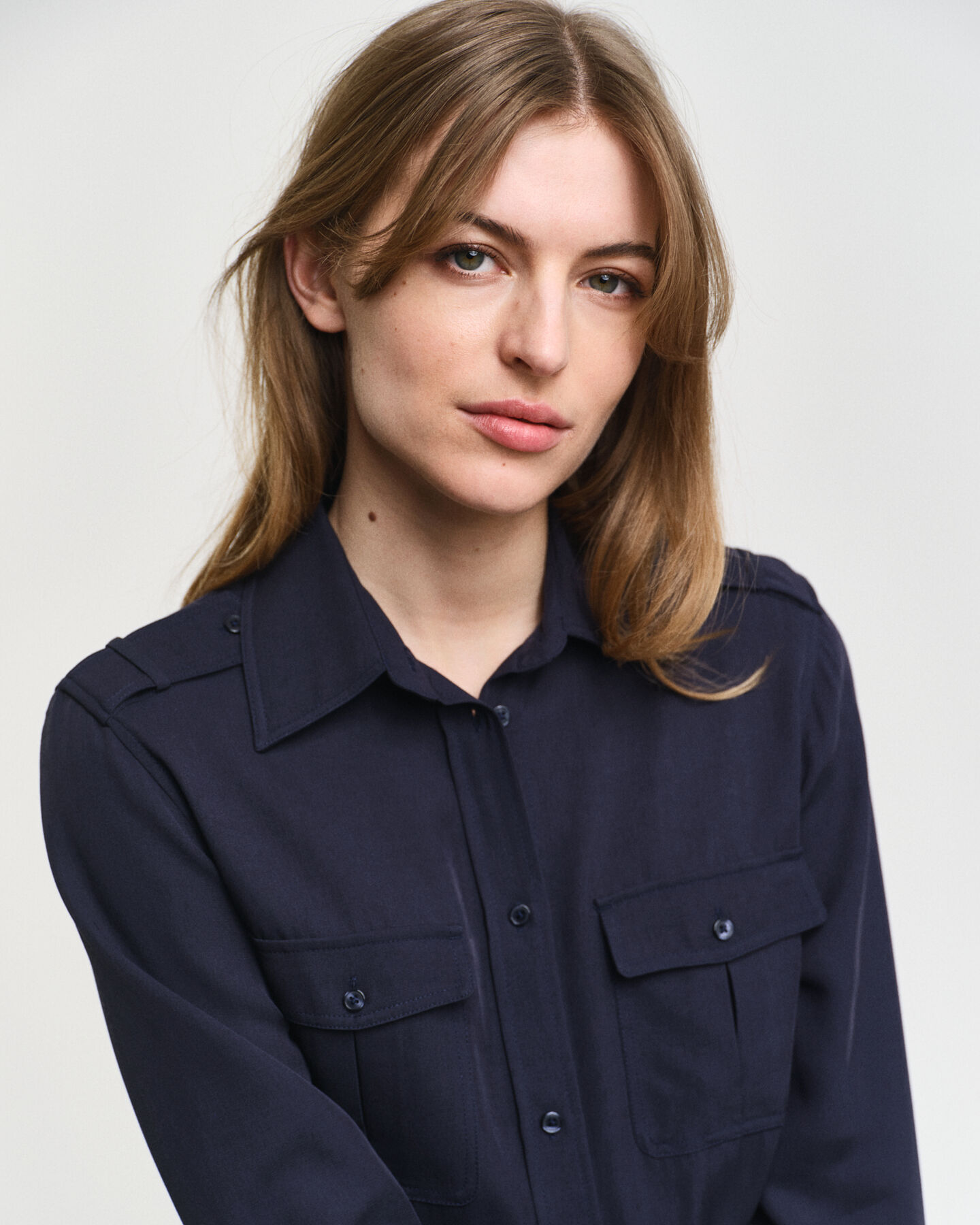 Robe-chemise à poches