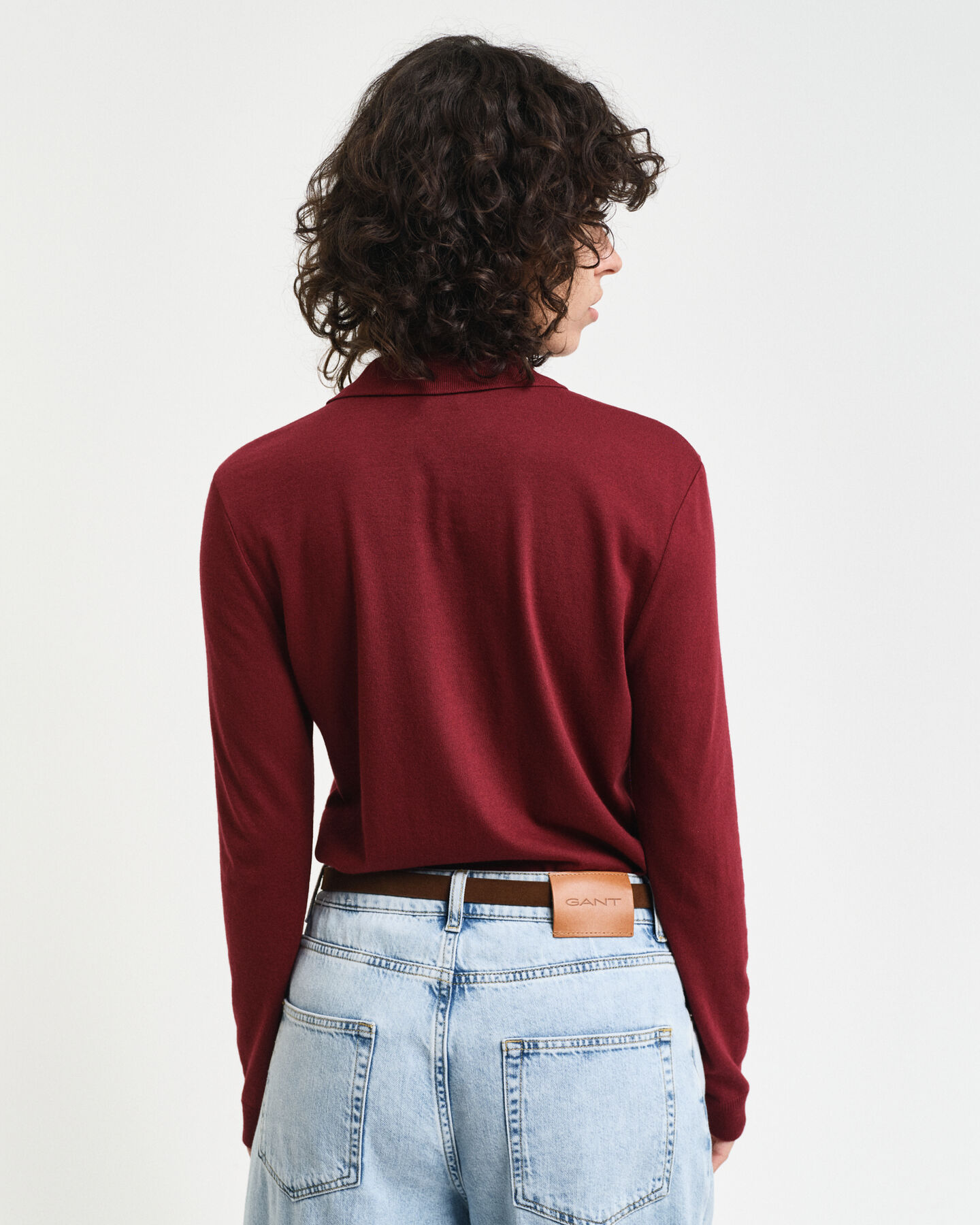 Polo à manches longues sans coutures