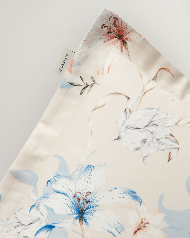 Taie d'oreiller à imprimé floral