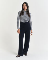 Pantalon en laine tricotée