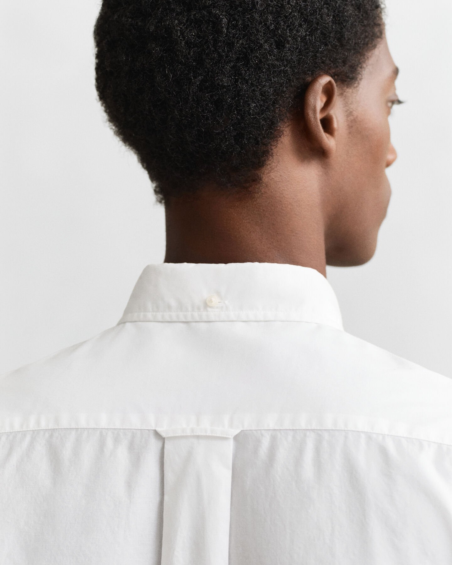 Chemise coupe regular en popeline classique