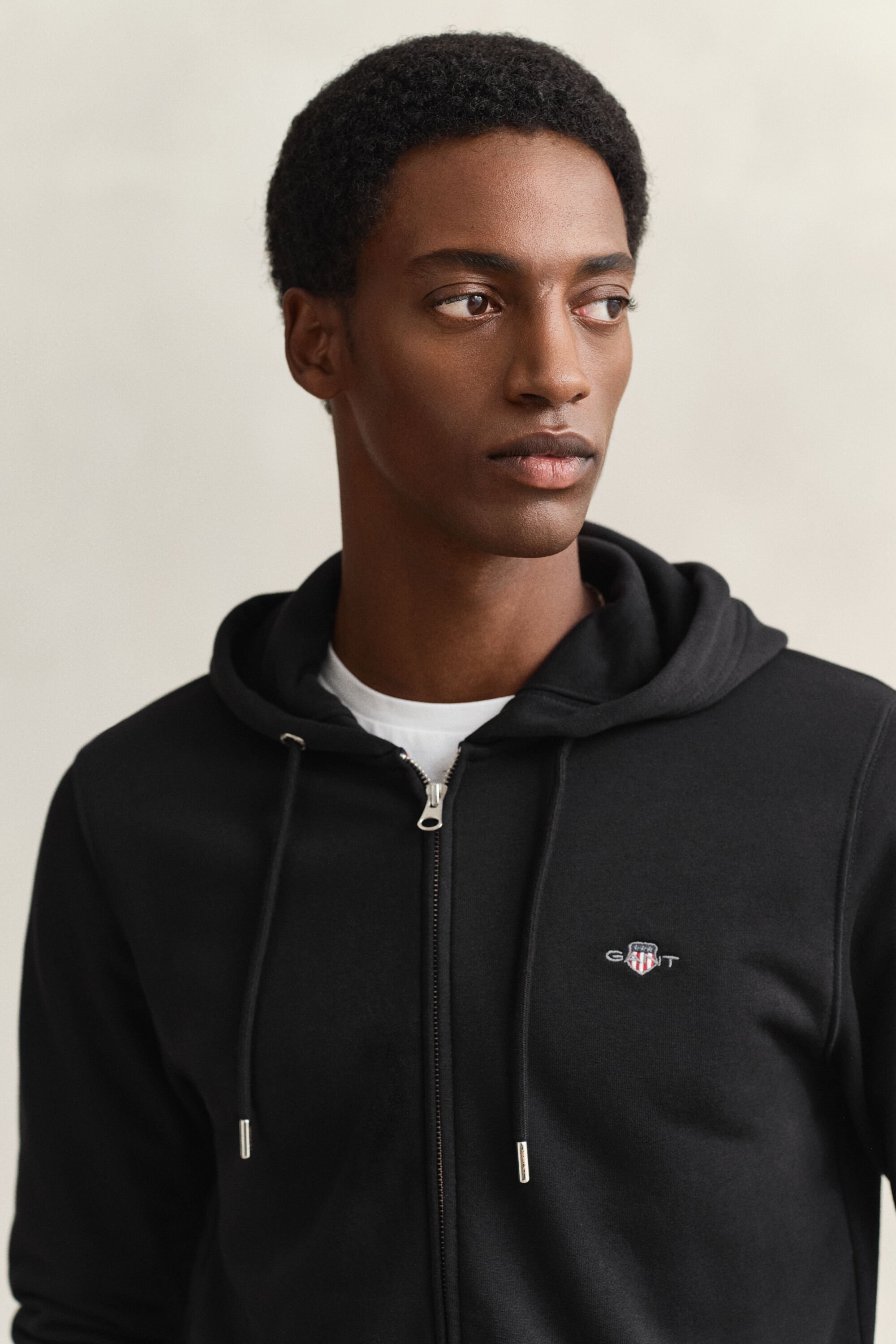 Sweat à capuche zippé Shield