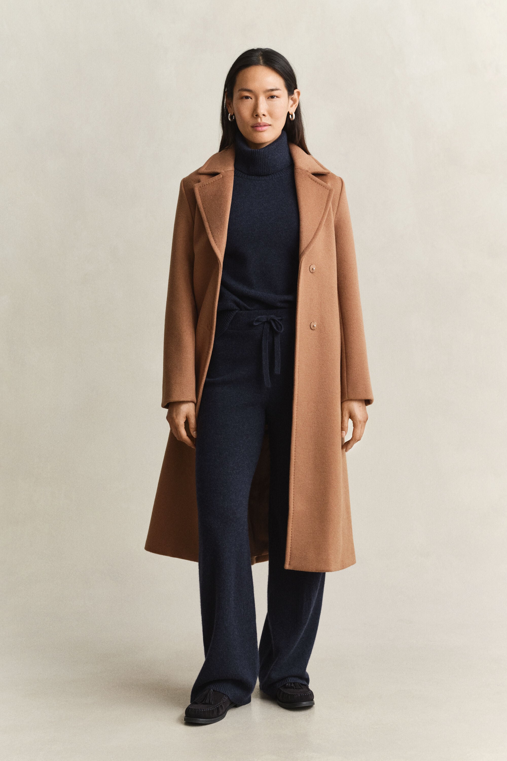 Pantalon en laine et cachemire