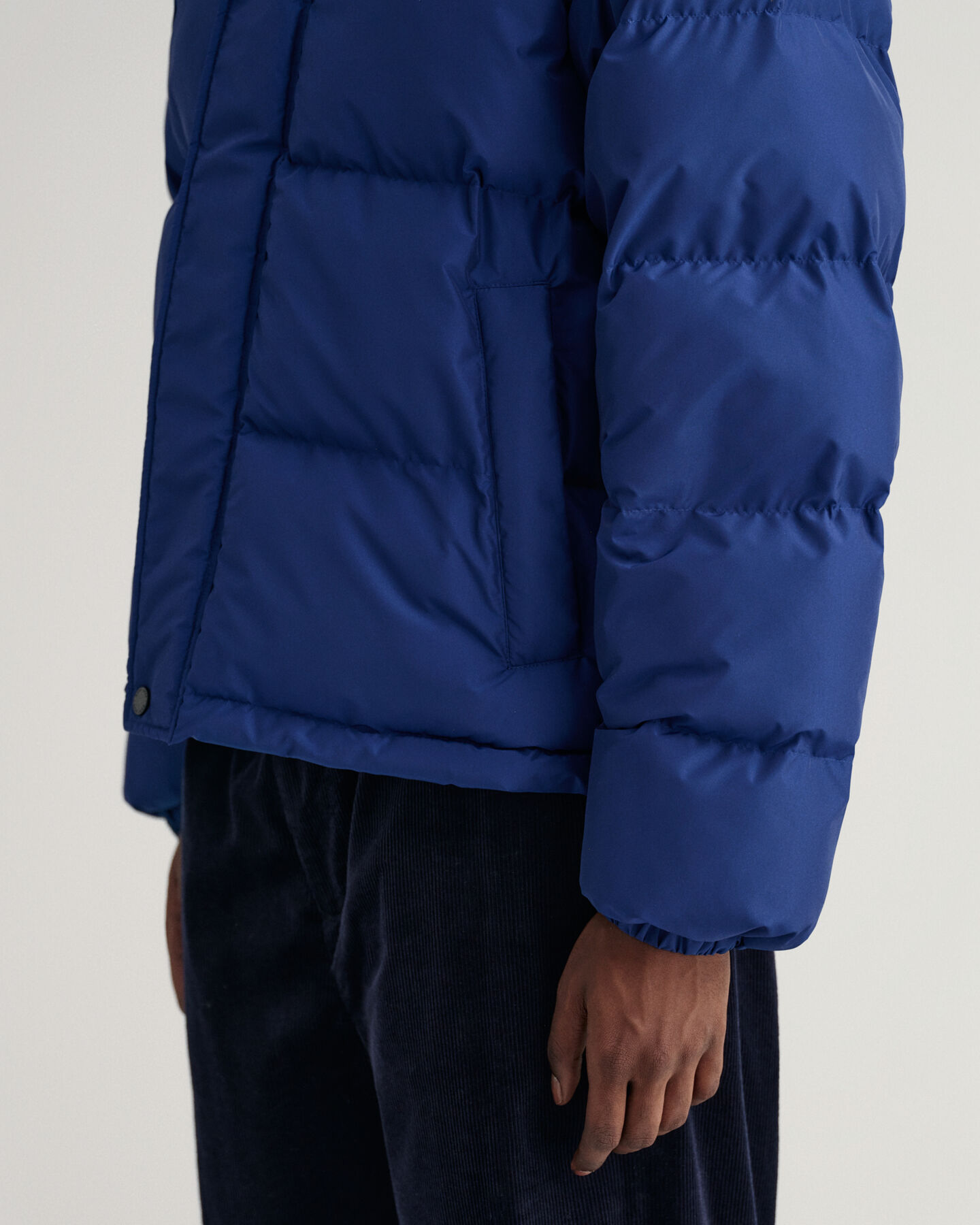 Veste rembourrée en colour-block