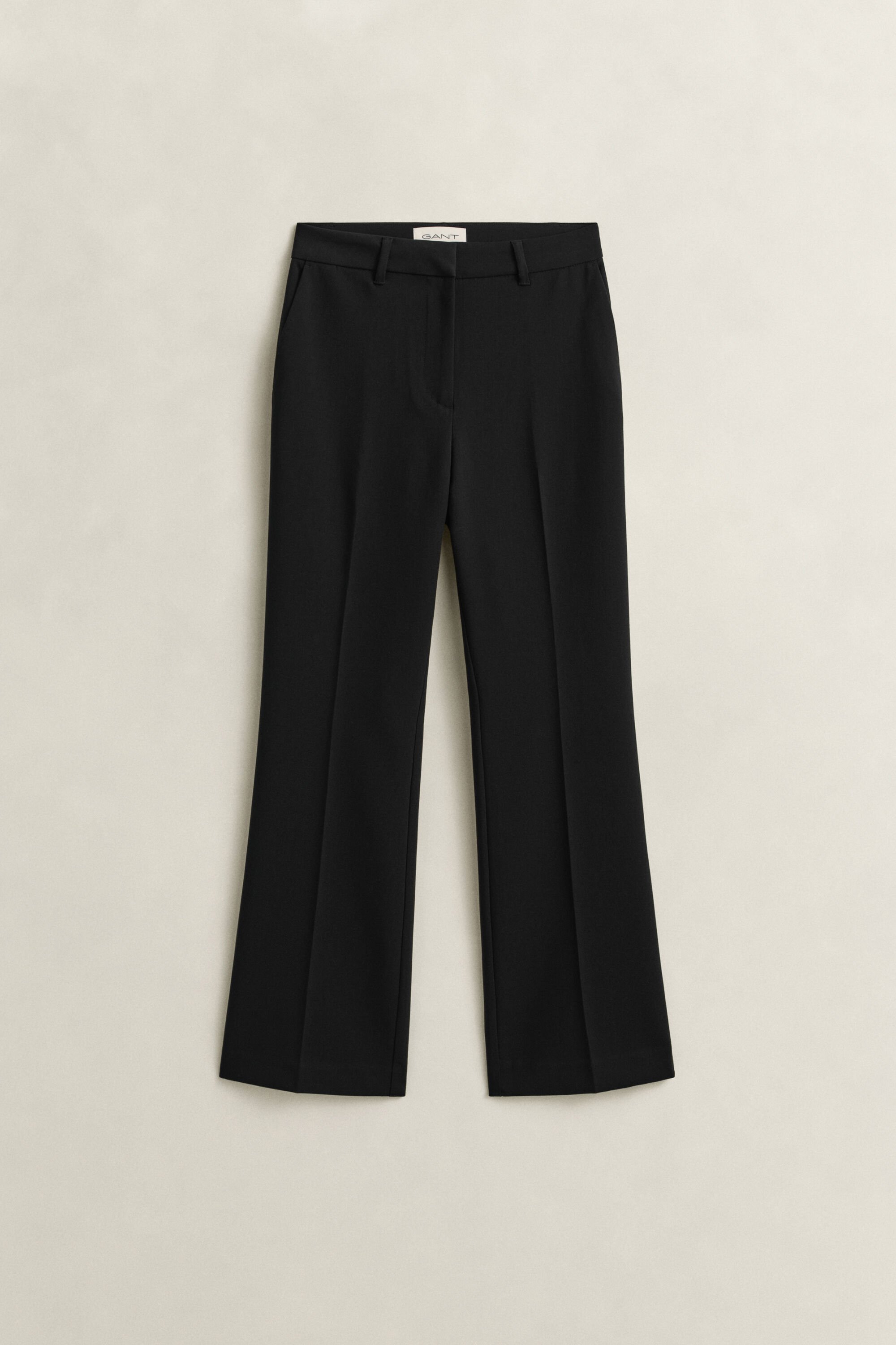 Pantalon décontracté coupe évasée