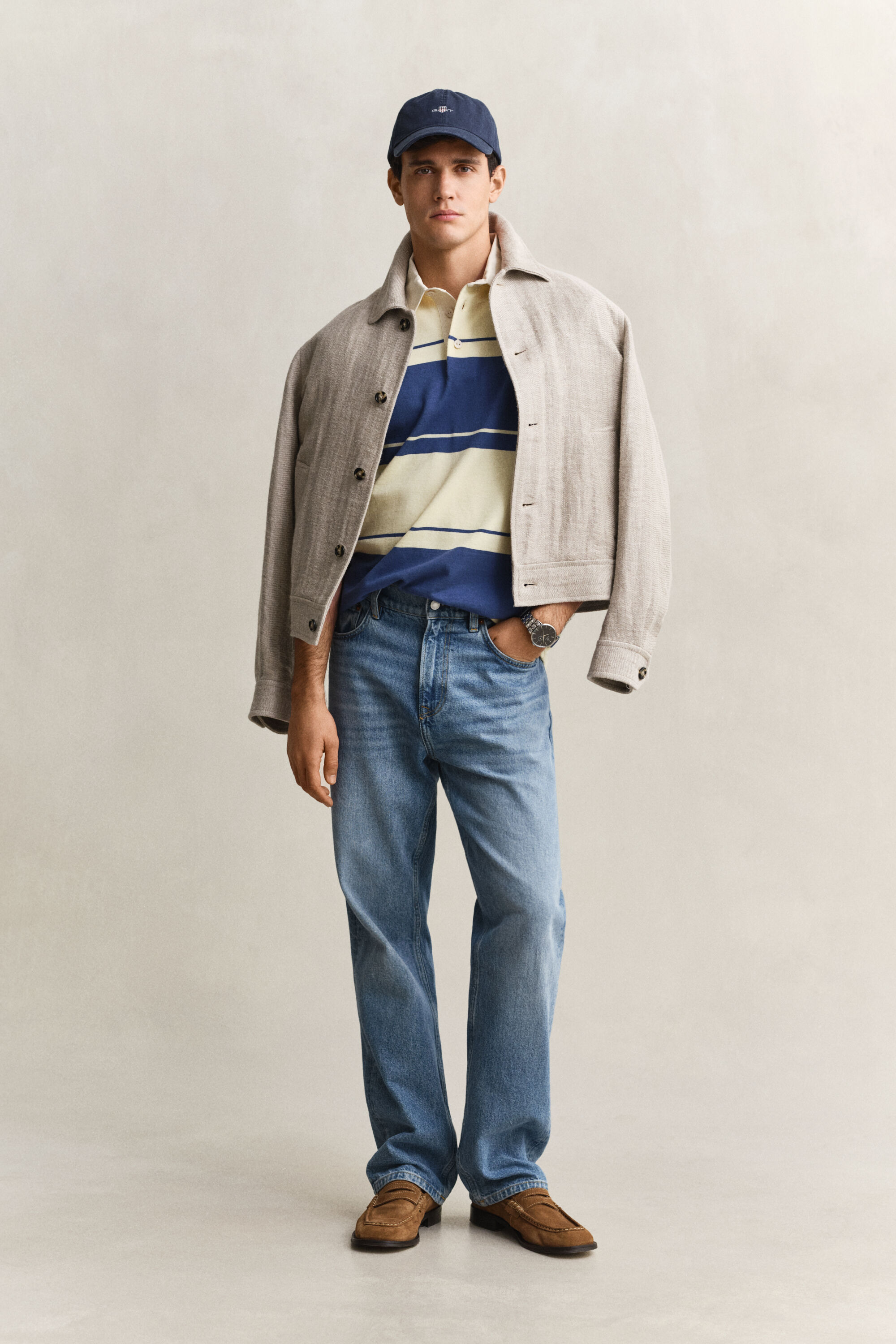 Polo Rugger à rayures