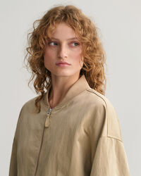 Blouson aviateur en satin