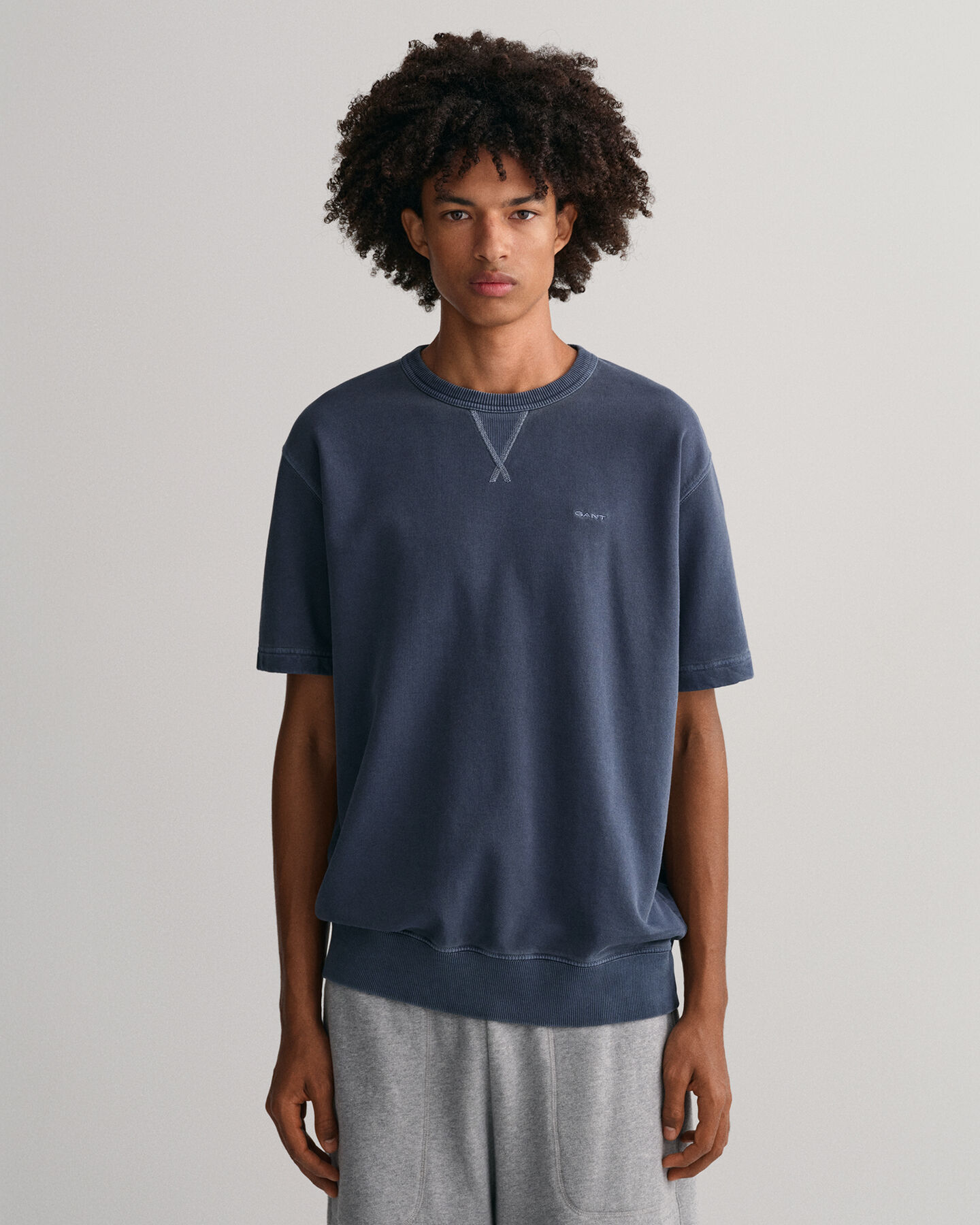 Sweat-shirt à manches courtes Sunfaded