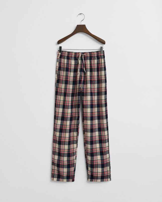 Pantalon de pyjama en flanelle à carreaux Ado