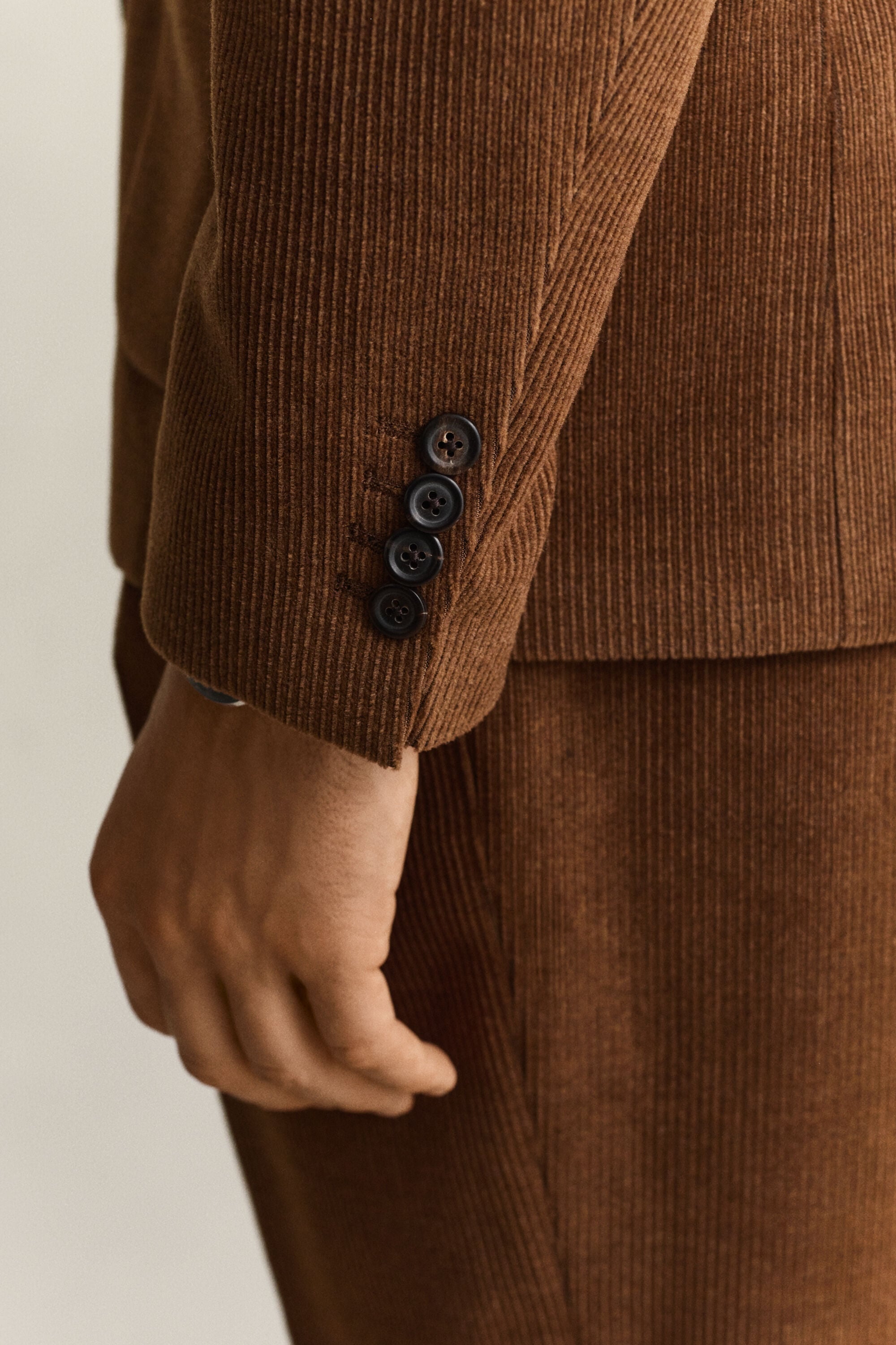 Veste blazer en velours côtelé de laine Gant x Yale