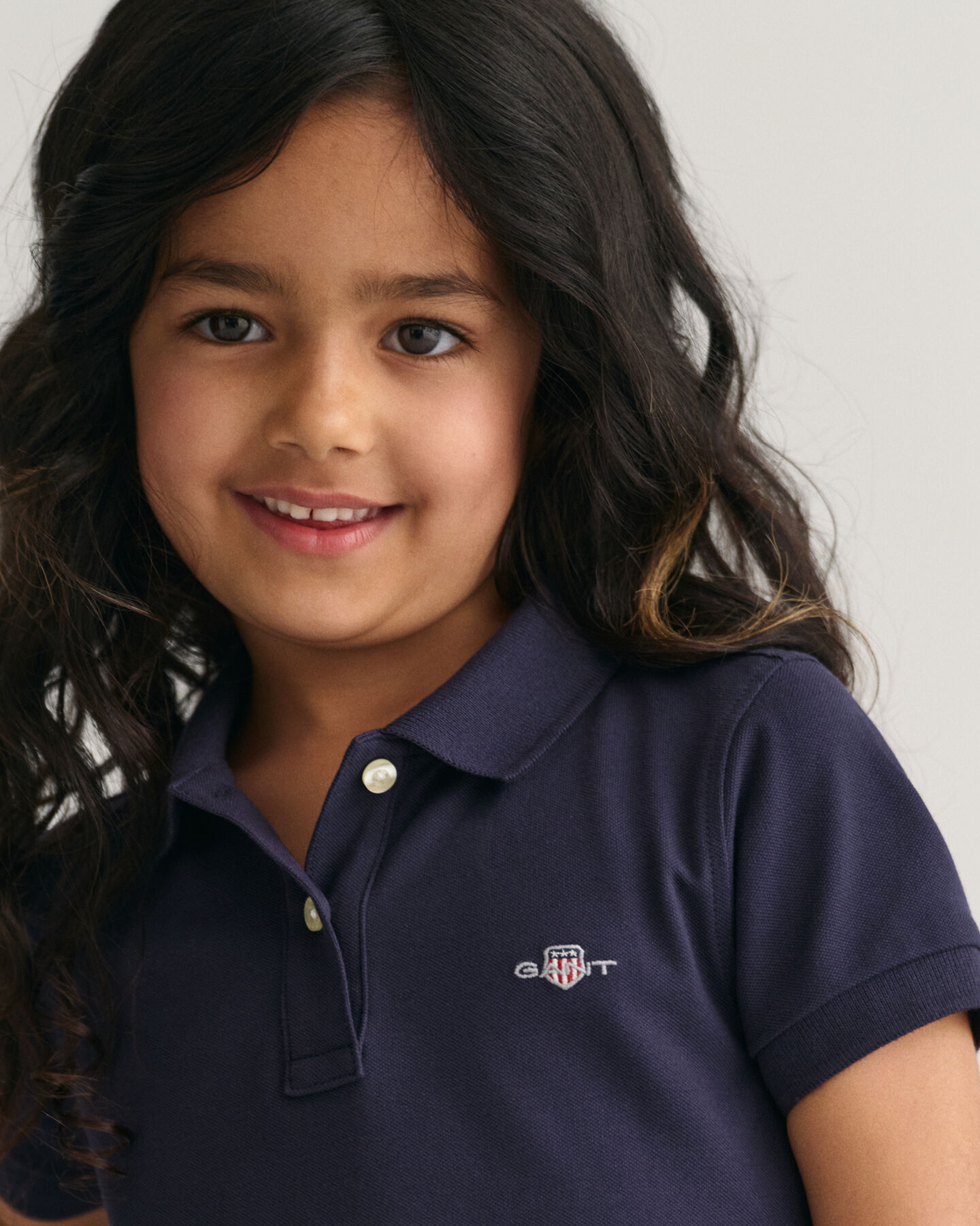 Robe en coton piqu&eacute; &agrave; manches courtes et volants Girls