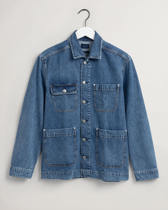 Surchemise en denim
