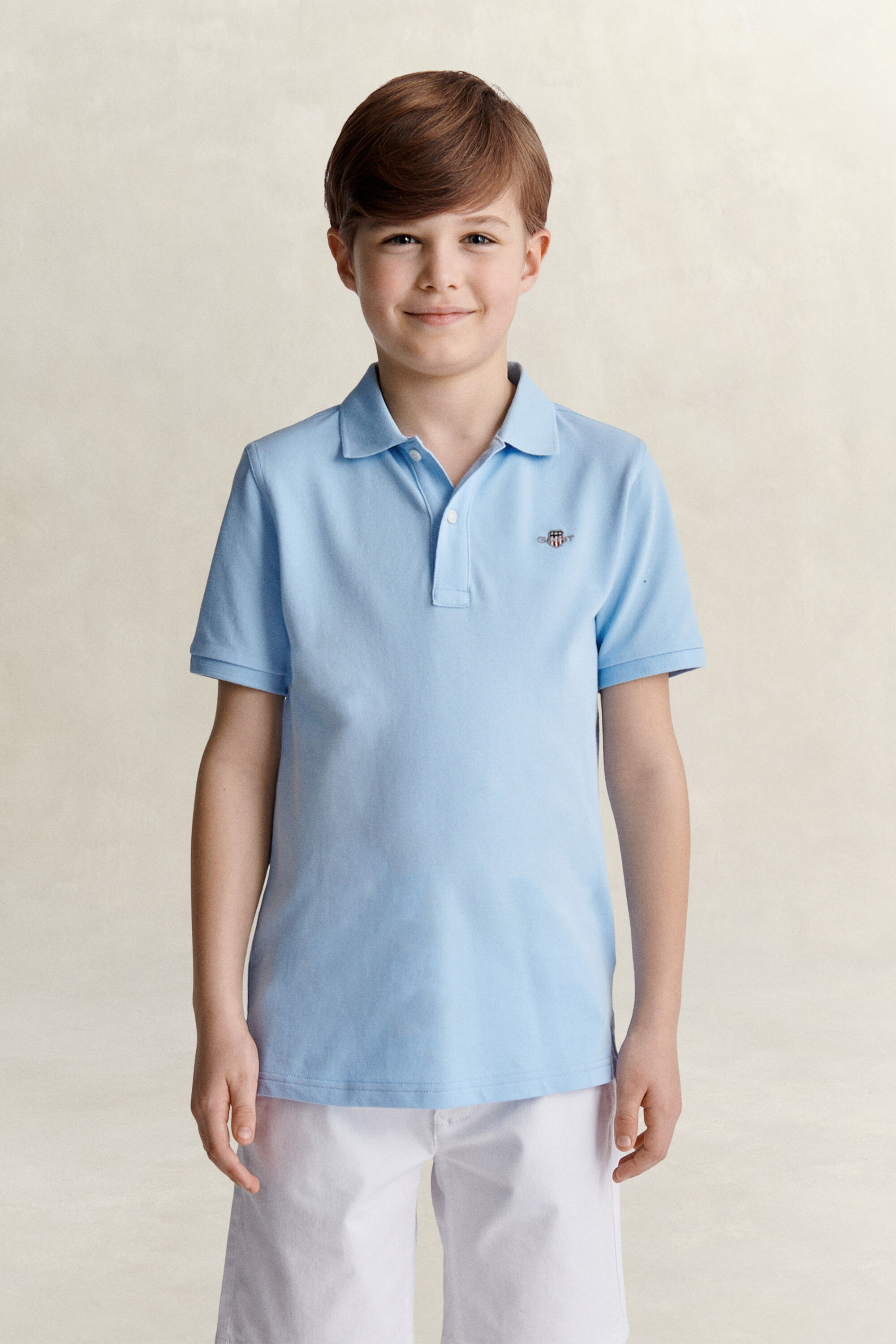Pull façon polo Shield Ado Garçon