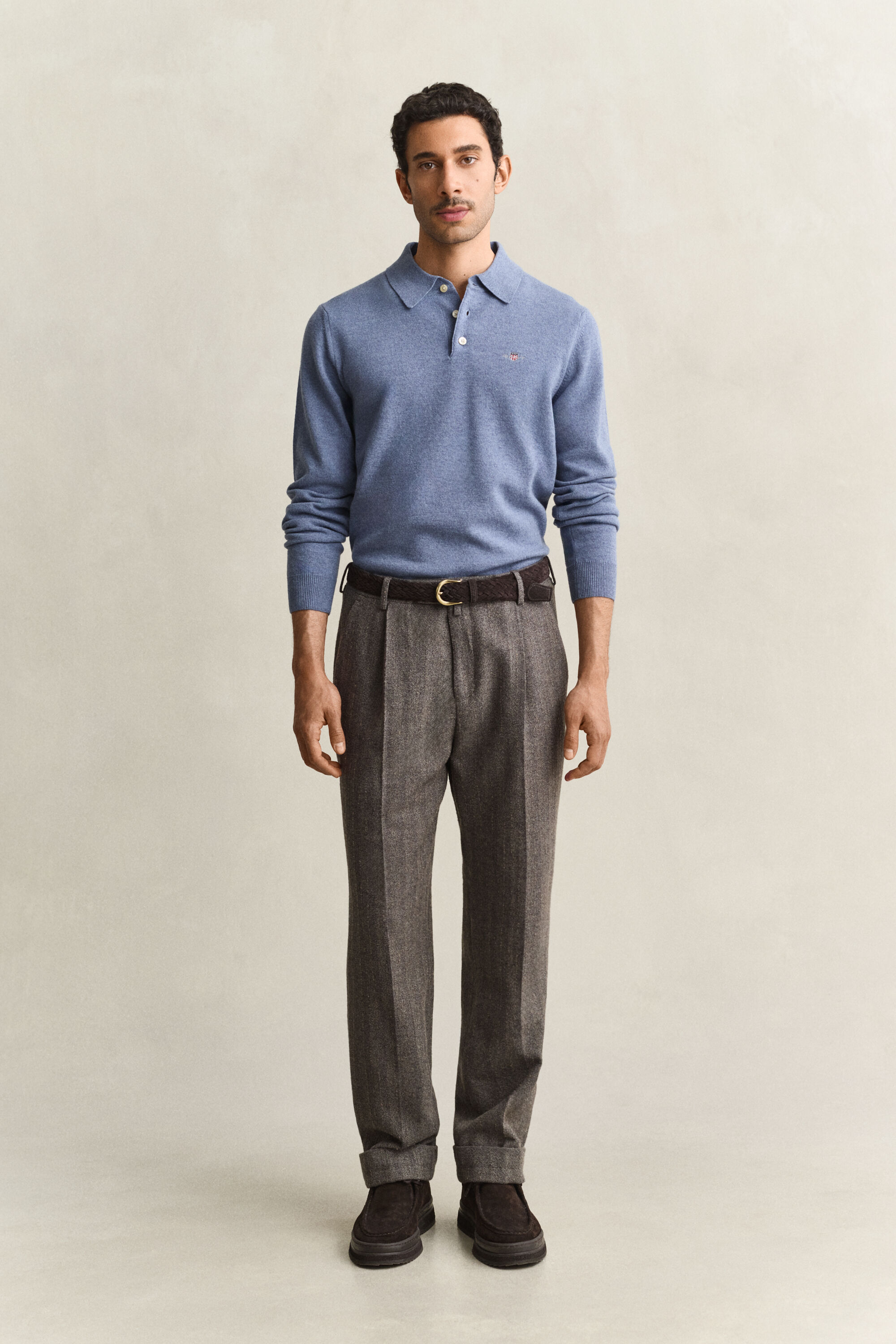 Pantalon de costume à rayures tennis
