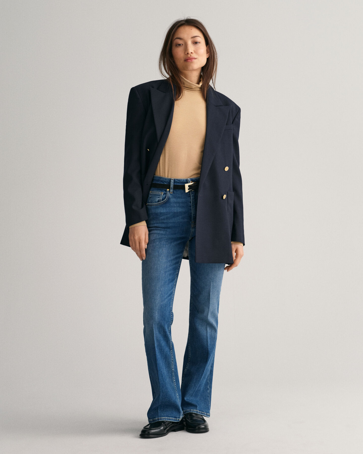 Haut col roulé à manches longues