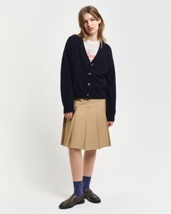 Cardigan en laine d'agneau ultrafine