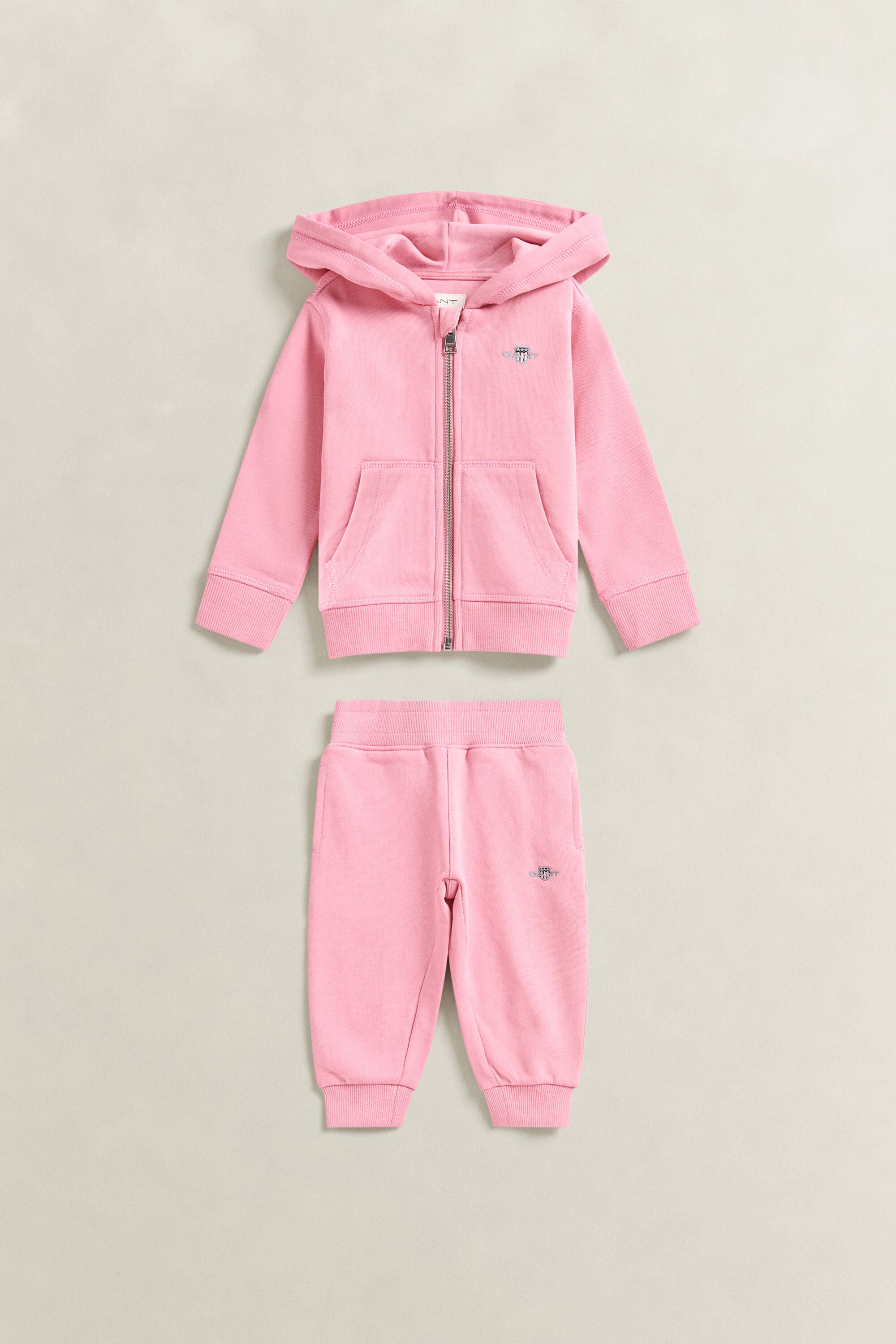 Ensemble sweat à capuche et pantalon de jogging avec écusson Fille