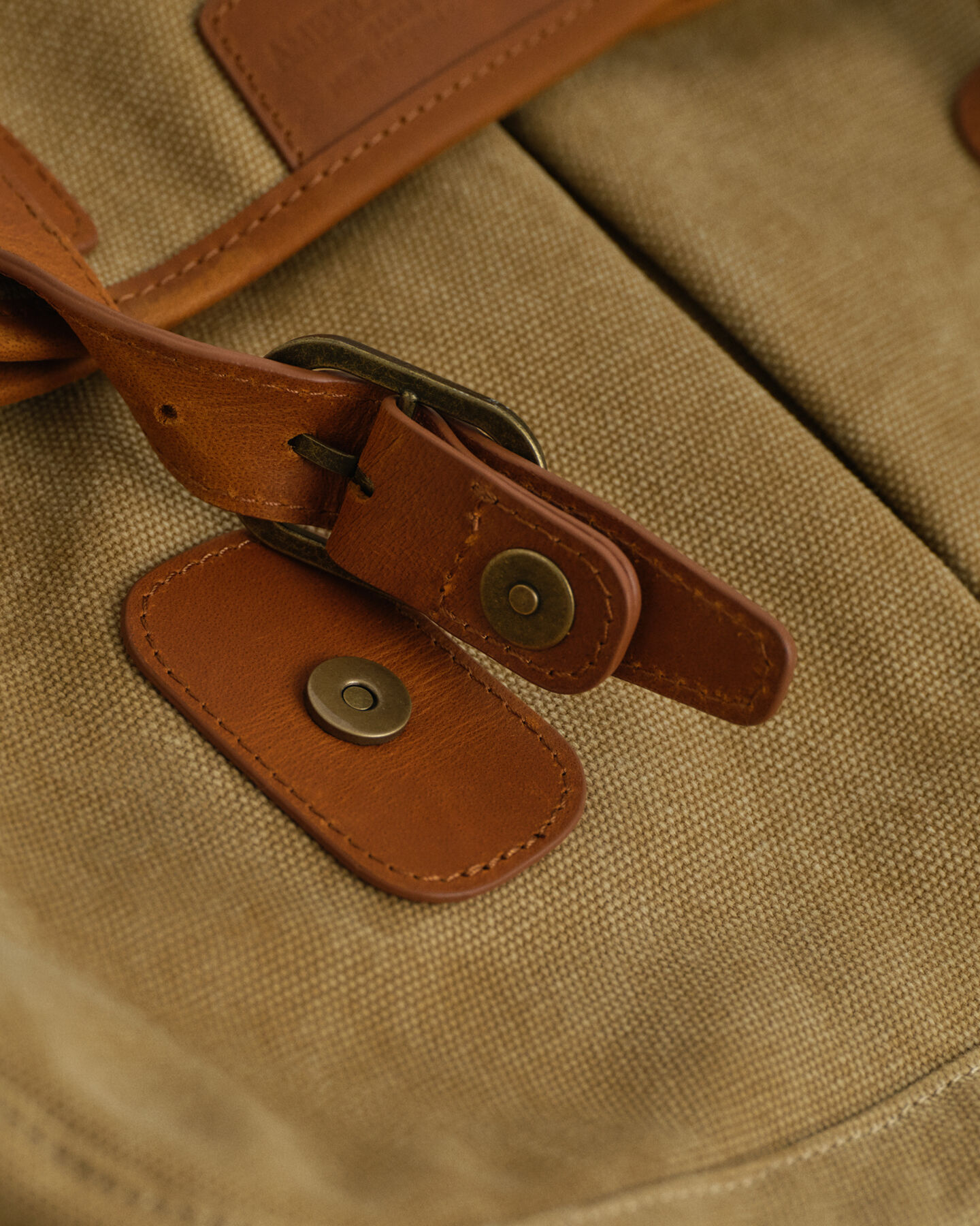 Sac style pêcheur en toile délavée