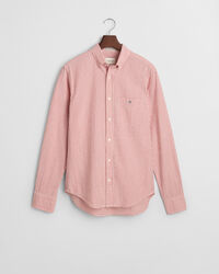 Chemise coupe regular à rayures en Seersucker