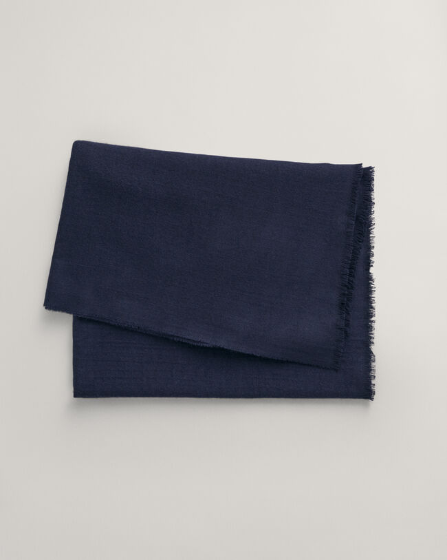 Foulard léger tissé en laine mérinos