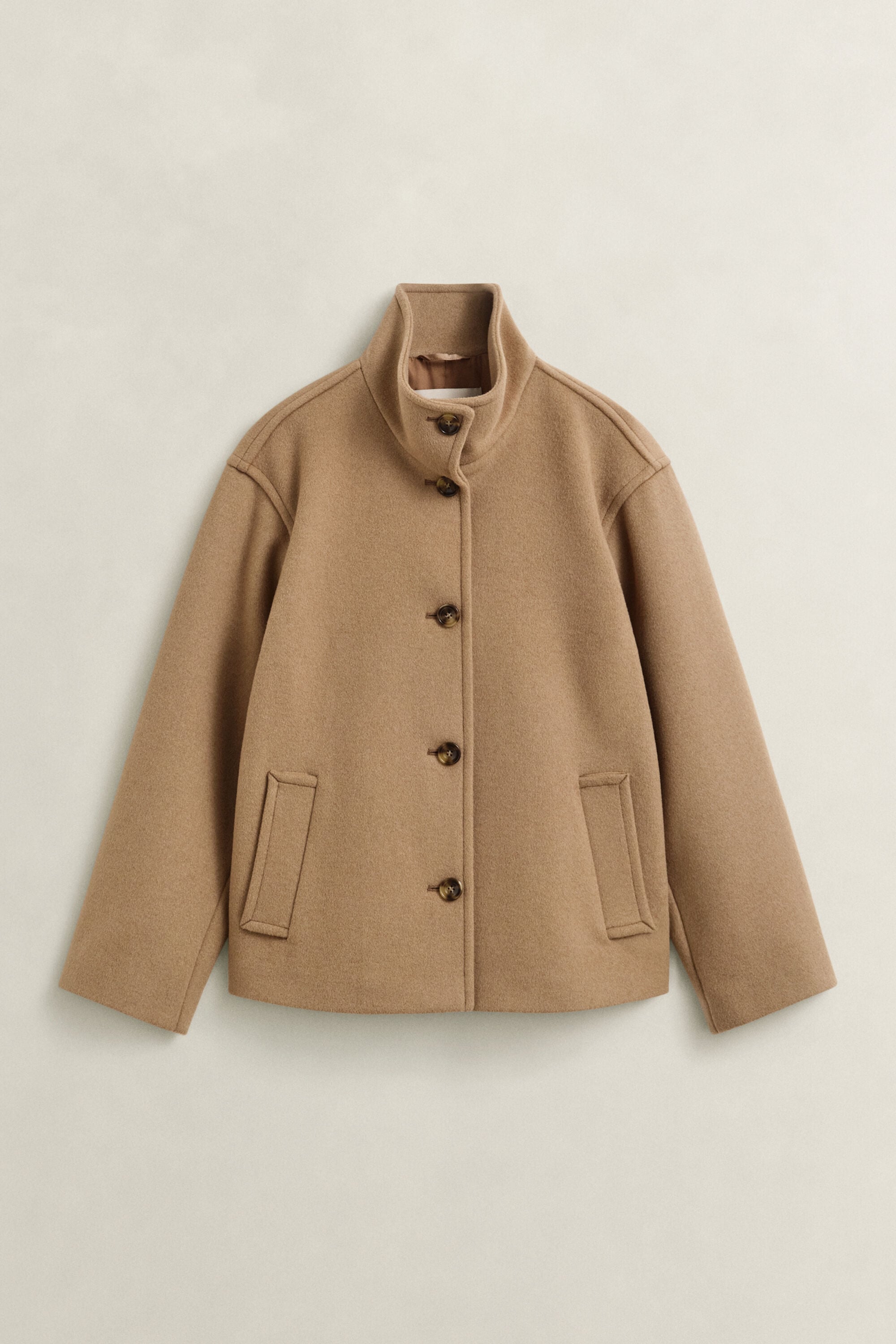 Veste en laine mélangée