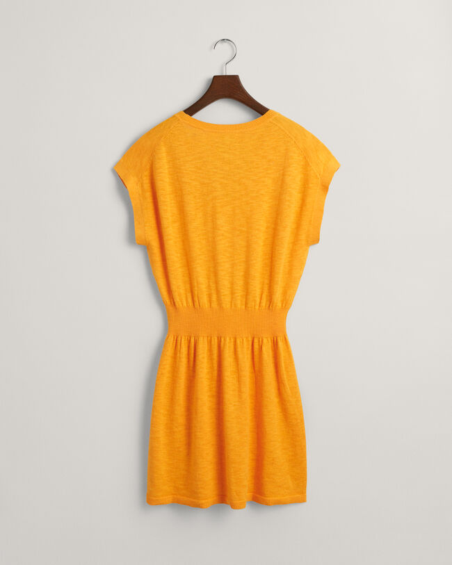 Robe en lin m&eacute;lang&eacute;