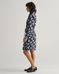 Robe-chemise à imprimé floral