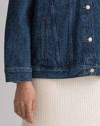 Veste en denim ultra-ample